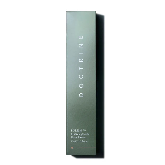 Doctrine - Polish Exfoliating Matcha Cream Cleanser