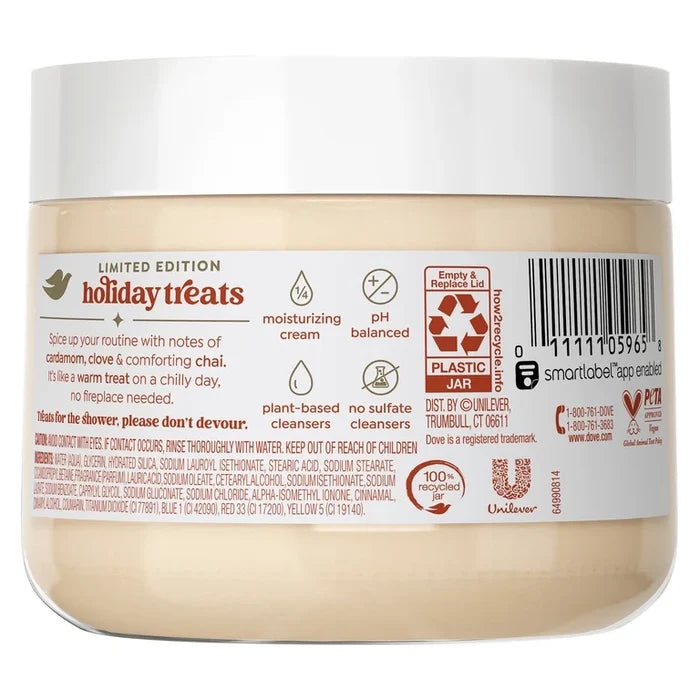 Dove Beauty Exfoliating Body Scrub - Spiced Chai Latte