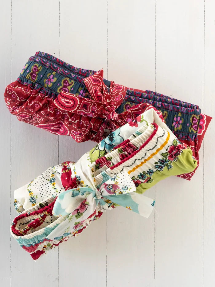 Dream On Cotton Boxer Shorts - Pink Handkerchief-view 7