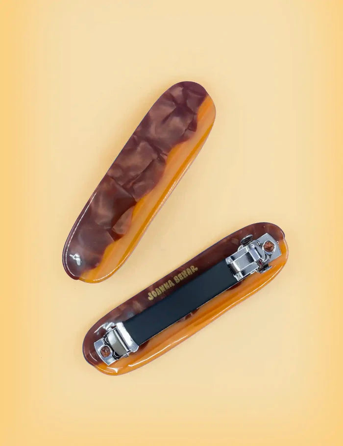 Éclair au chocolat french barrette