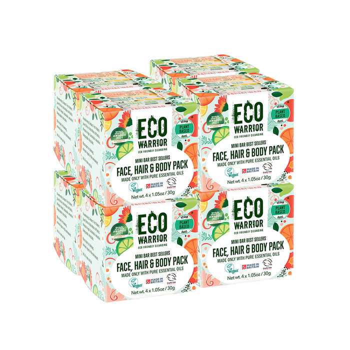 Eco Warrior Mini Cube Gift Pack - Includes 32 Mini Soaps