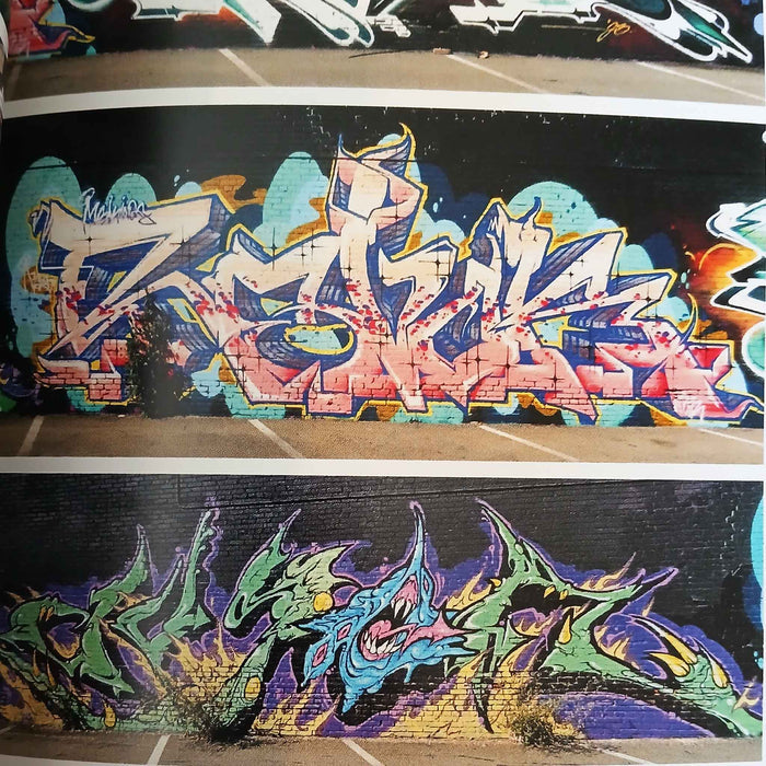 Graffiti pictures inside Elevate Magazine issue #2artist  "Revok" and "Augor" Burners.