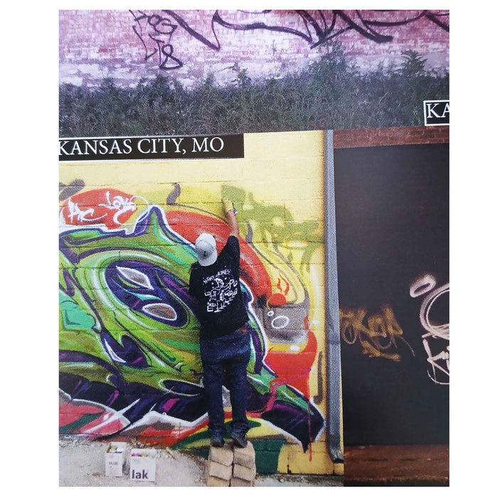 Page in Elevate magazine issue #2 displaying artist "versus kog"