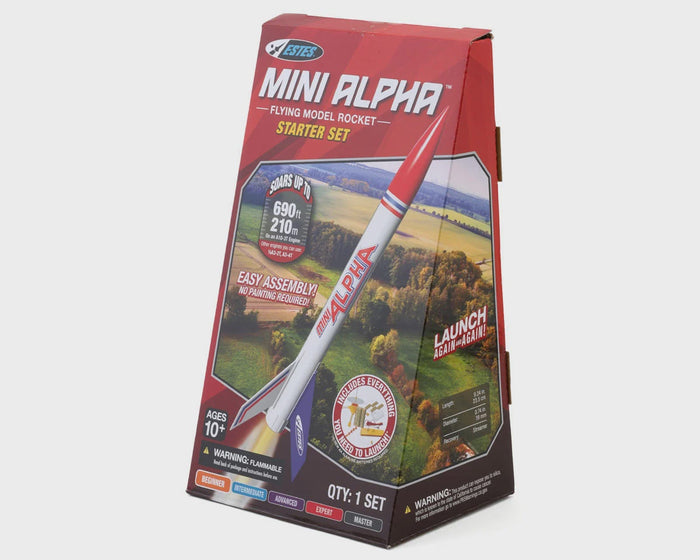 EST5333 Estes Mini Alpha™ Flying Model Rocket Starter Set