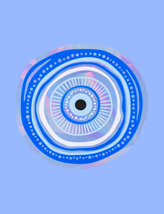 Evil eye Suncatcher Decal