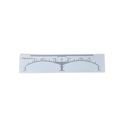 Eyebrow Ruler Stencil - 20 Pcs