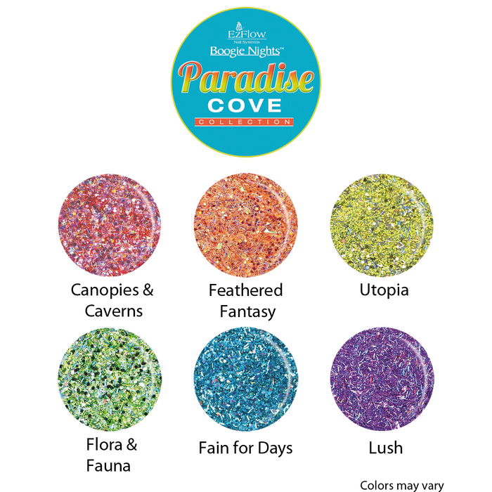 EzFlow Boogie Night - PARADISE COVE Collection 0.75oz/21g - Choose Your Colors