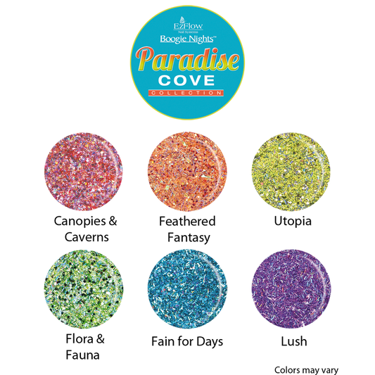 EzFlow Boogie Night - PARADISE COVE Collection 0.75oz/21g - Choose Your Colors