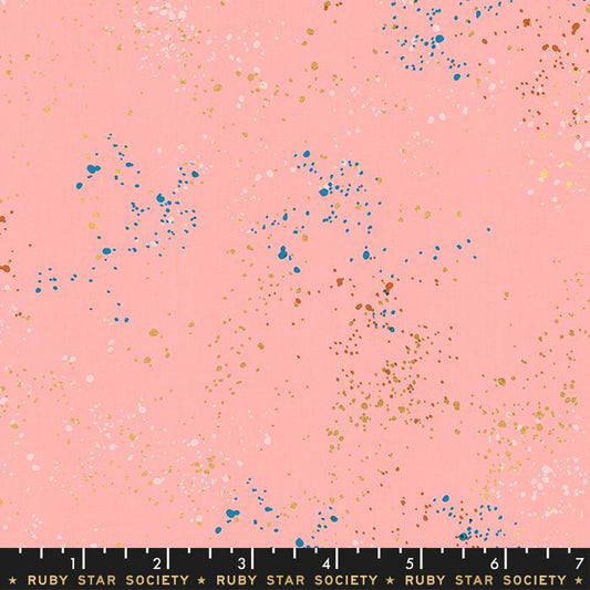 F2771 - Speckled Metallic Candy Pink