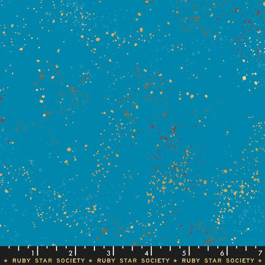 F2772 - Speckled Metallic Bright Blue