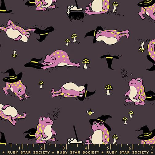 F3069 - Freaky Familiars - Mushroom Frogs - Eggplant