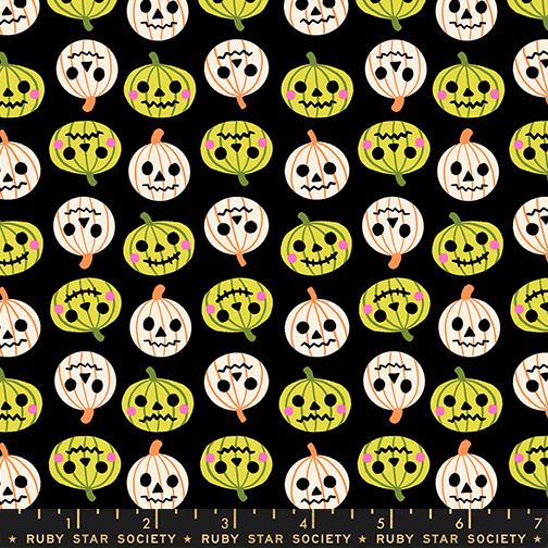 F3081 - Freaky Familiars - Jack O Lantern - Black