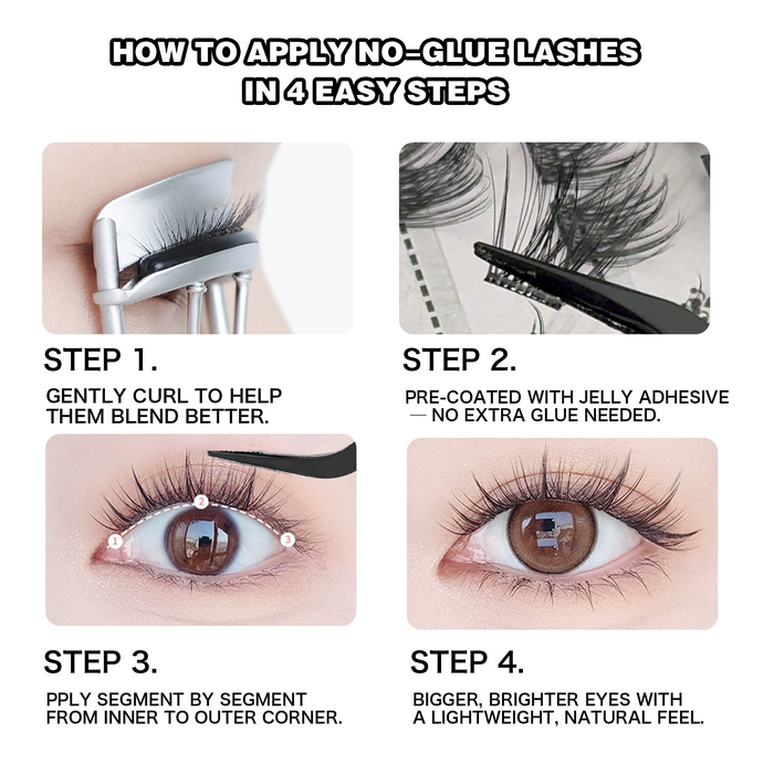 Fairy Mini Lashes — No Glue, Effortless Beauty