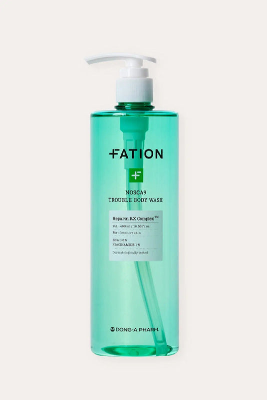 FATION NOSCA9 TROUBLE BODY WASH 490ml FATION
