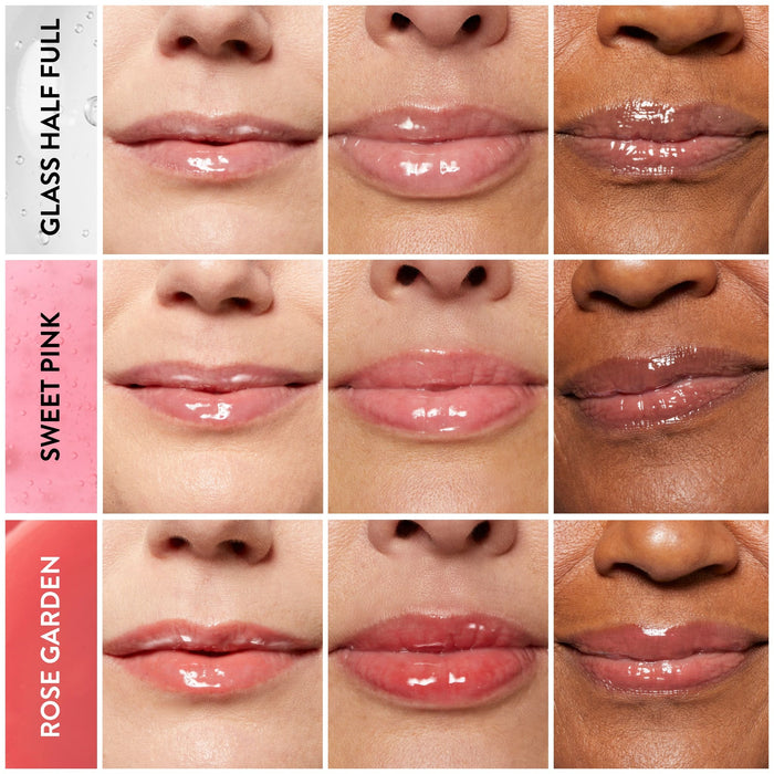 Fine Shine Glossy Lip Oil Model Grid