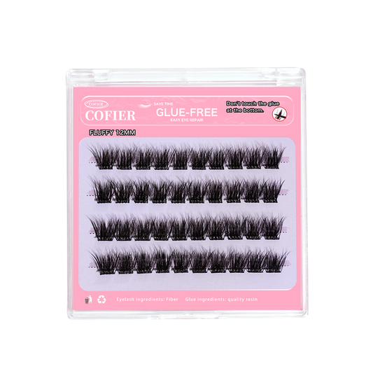 Fluffy Mini Lashes — No Glue, All Drama