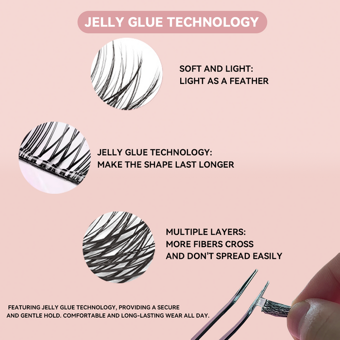 Fluffy Mini Lashes — No Glue, All Drama