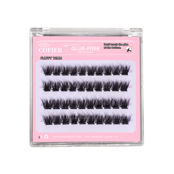 Fluffy Mini Lashes — No Glue, All Drama