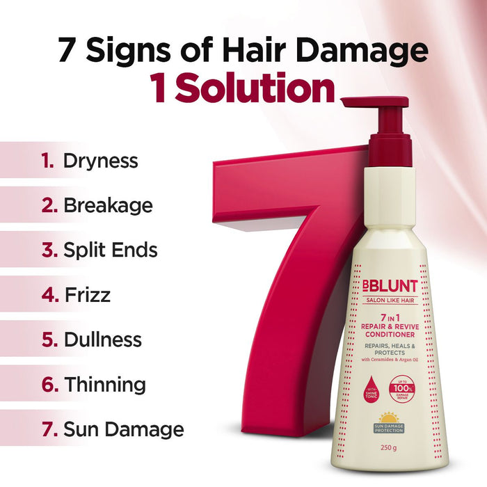 Freebie - 7 in 1 Repair & Revive Conditioner for Upto 100% Damage Repair - 250g