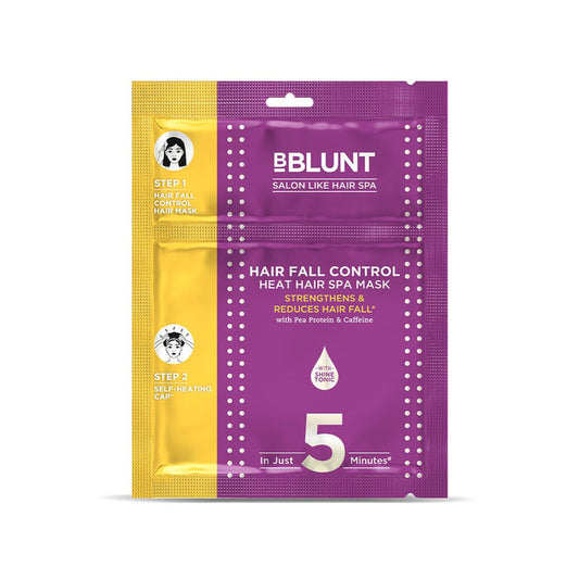 Freebie - Hair Fall Control Heat Hair Spa Mask with Pea Protein & Caffeine for Salon-Like Hair Spa at Home - 70 g