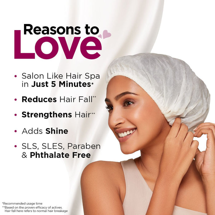 Freebie - Hair Fall Control Heat Hair Spa Mask with Pea Protein & Caffeine for Salon-Like Hair Spa at Home - 70 g