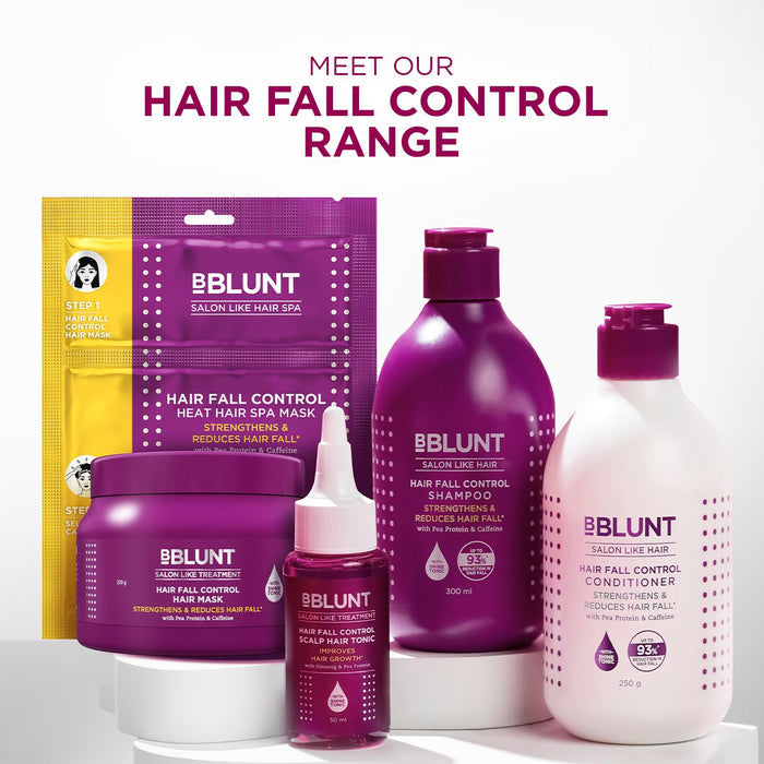 Freebie - Hair Fall Control Heat Hair Spa Mask with Pea Protein & Caffeine for Salon-Like Hair Spa at Home - 70 g