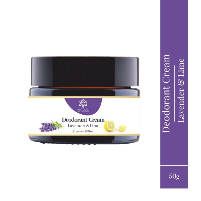 Fresh Guard Deodorant Cream | Kaolin clay | Lime | Lavender | Stay | Fresh | Naturally