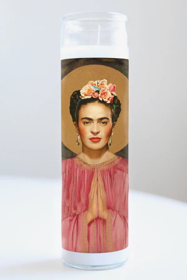 Frida Kahlo Candle
