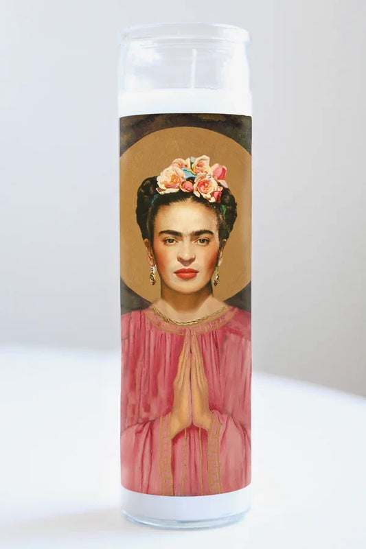 Frida Kahlo Candle