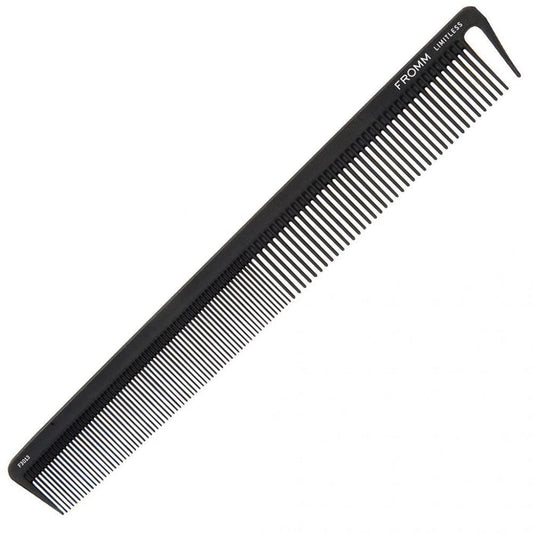 Fromm Limitless Carbon Cutting Comb Black - 8.5" # F3013 - Palms Fashion Inc.