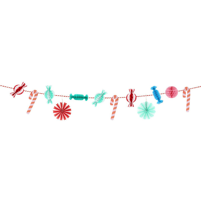 Meri Meri - Garland - Christmas Candy Mini Honeycomb - Details 3
