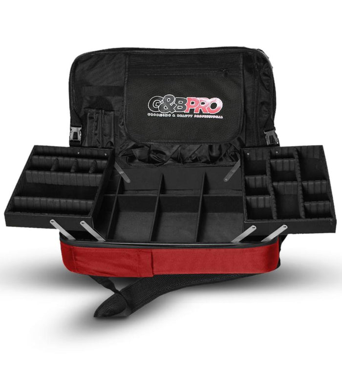 G&B PRO SINGLE MOBILE WORK STATION 2nd Generation - RED - Palms Fashion Inc.