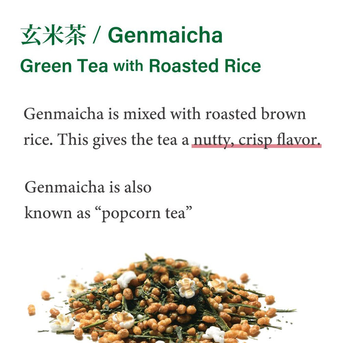 Genmaicha -Green Tea with Roasted Rice