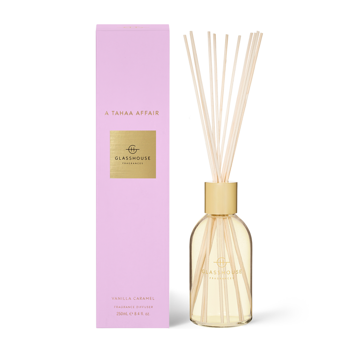 Glasshouse Fragrance candle Diffuser Glasshouse A Tahaa Affair Range