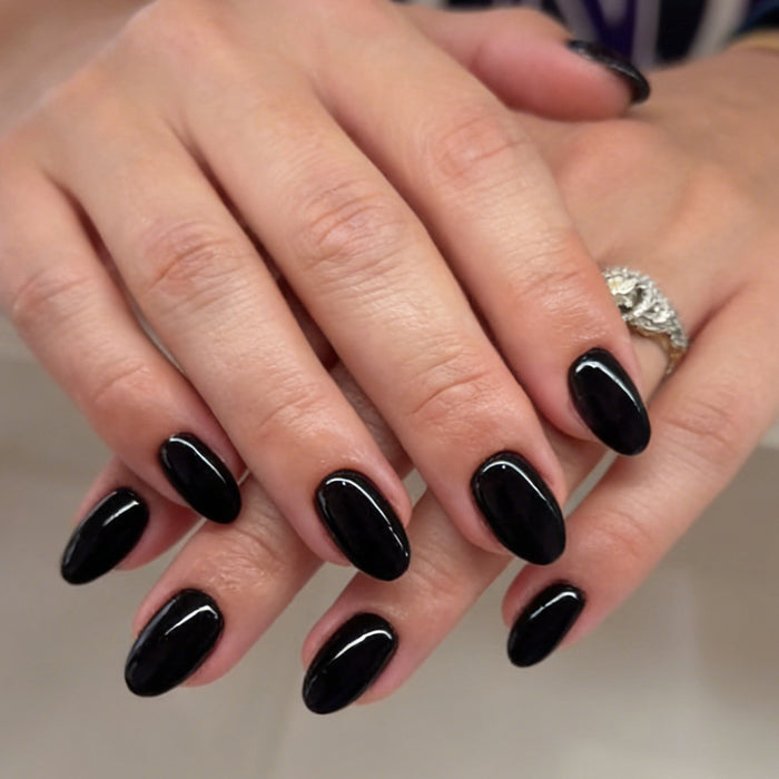 Glossy black 32 pieces