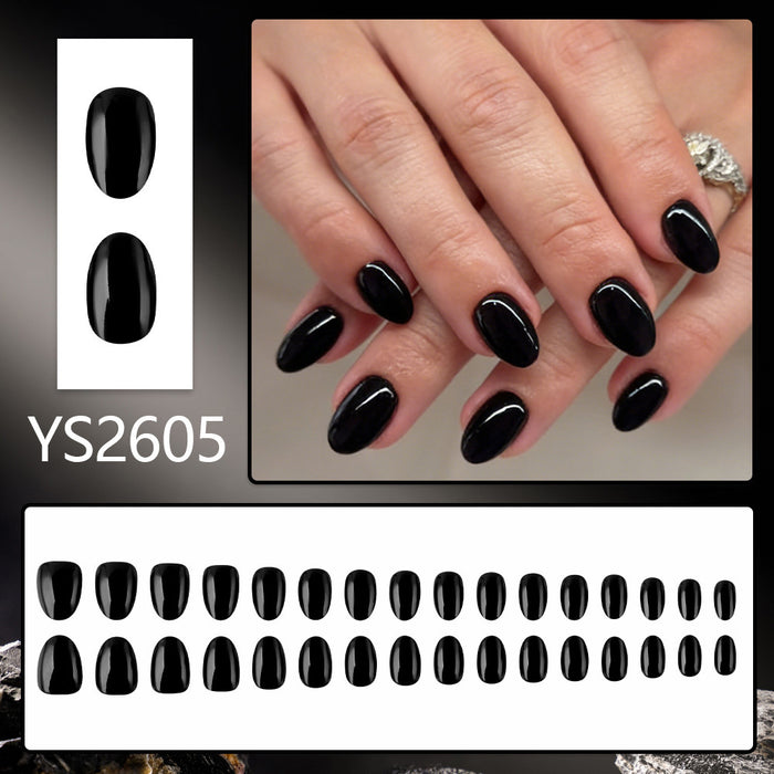 Glossy black 32 pieces