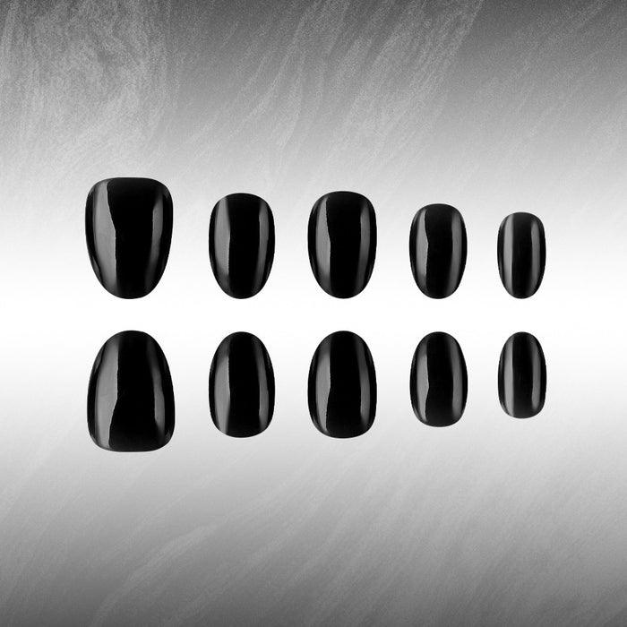 Glossy black 32 pieces