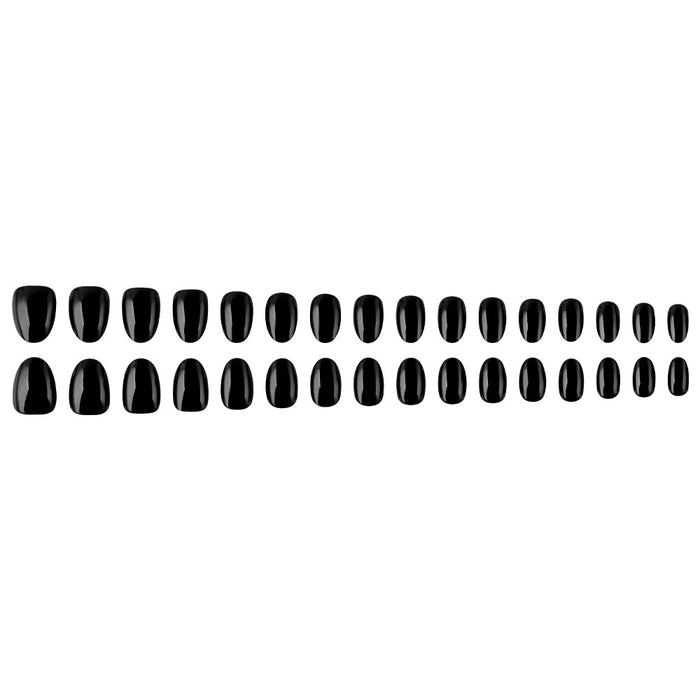 Glossy black 32 pieces