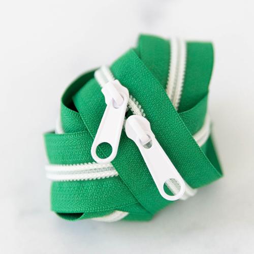 Green Zippers