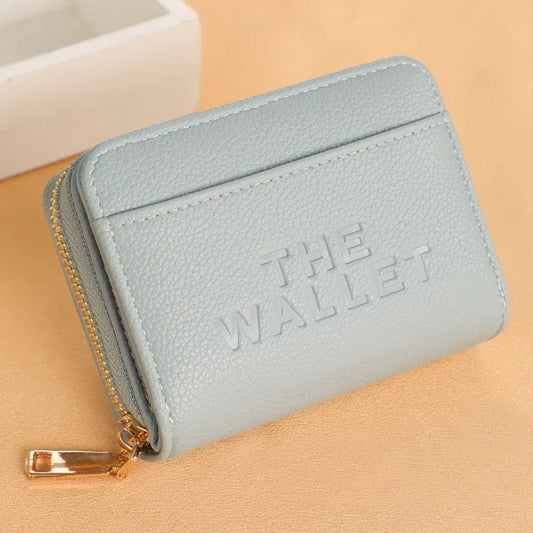 Grey Zip Around The Wallet Purse