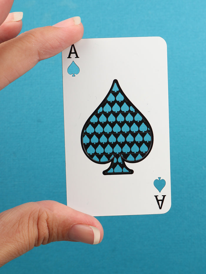 Grinder Card Nonstick | Ace Of Spades-Image 1