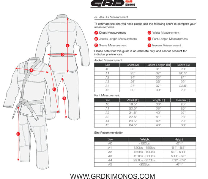 Guard Kimonos Gi Vanquish 2.0  White