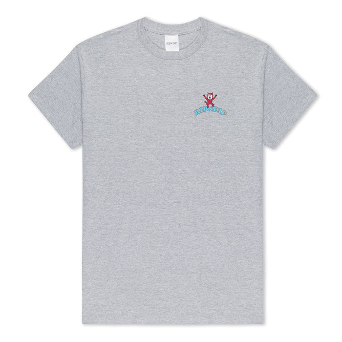 RIPNDIP Heaven On Earth Tee (Ash Heather)