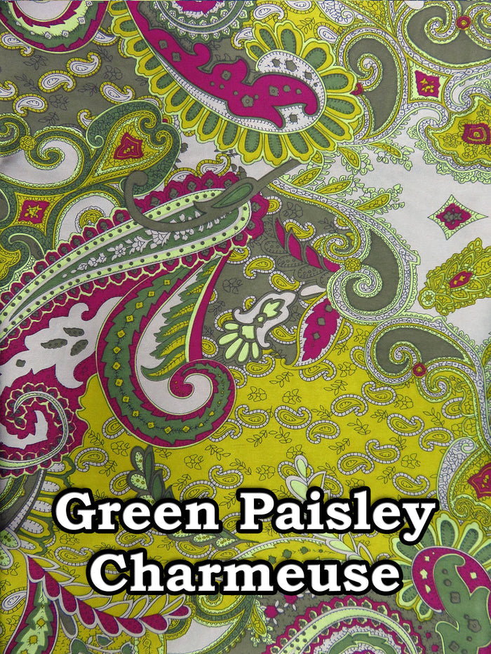 Green Paisley