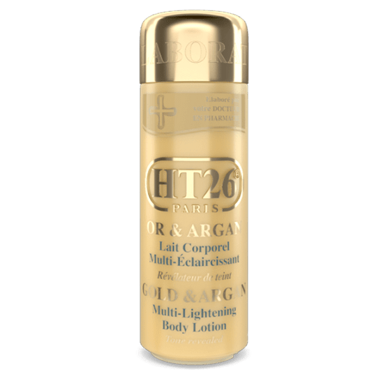 HT26 PARIS - Gold and Argan Multi - Lightening Body Lotion - ShanShar Beauty : The world of beauty.