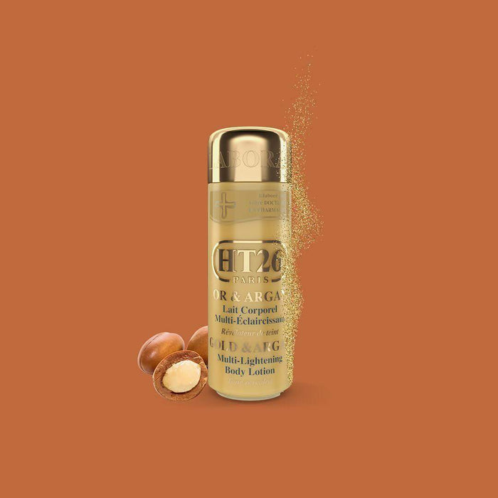 HT26 PARIS - Gold and Argan Multi - Lightening Body Lotion - ShanShar Beauty : The world of beauty.