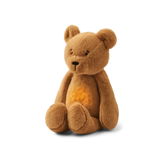 Liewood - Humming Teddy - Hattie - Bear/Golden Caramel - Light On