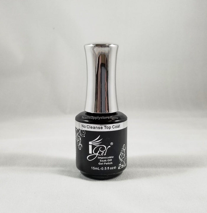 Igel Impeccable Soak off Gel - NO CLEANSE GEL TOP COAT - Choose Size