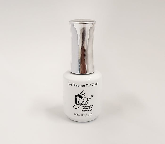Igel Impeccable Soak off Gel - NO CLEANSE GEL TOP COAT - Choose Size