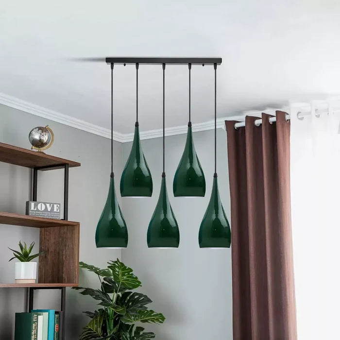 Industrial Swan Neck Wall Light E27 Dome Metal Shade Green E27~1627